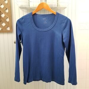 Cotton Blue Preswick & Moore Long Sleeve Shirt